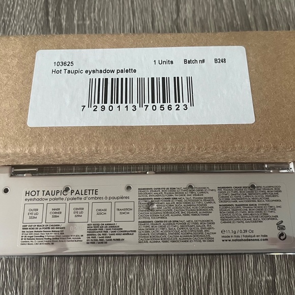 Natasha Denona Hot Taupic EyeShadow Palette 5 Shades Shimmer Full Size NEW - Picture 6 of 6